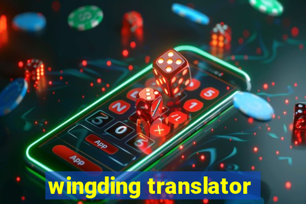 wingding translator